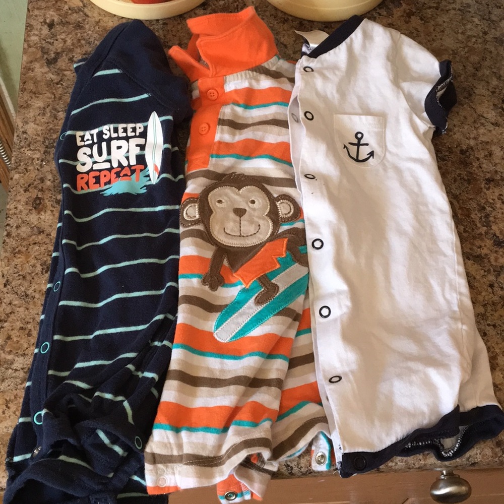 6-12 cute one pieces boys